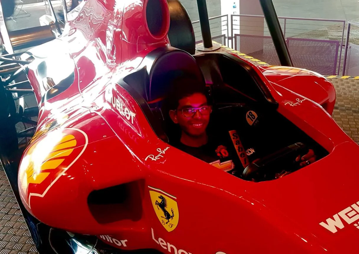 F1 car simulator