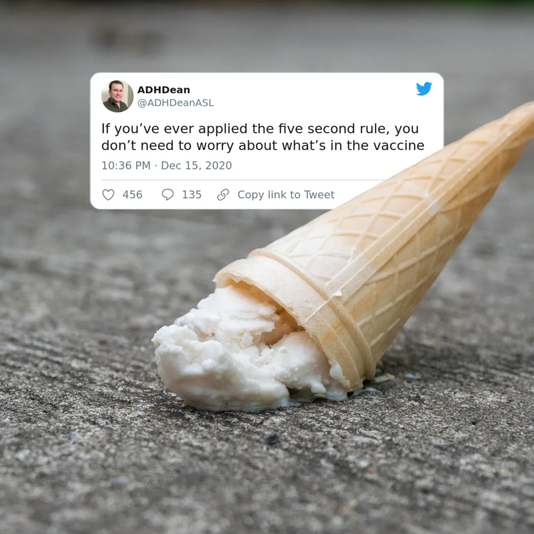 Five second rule post