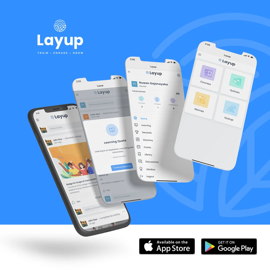 Layup mobile app release post