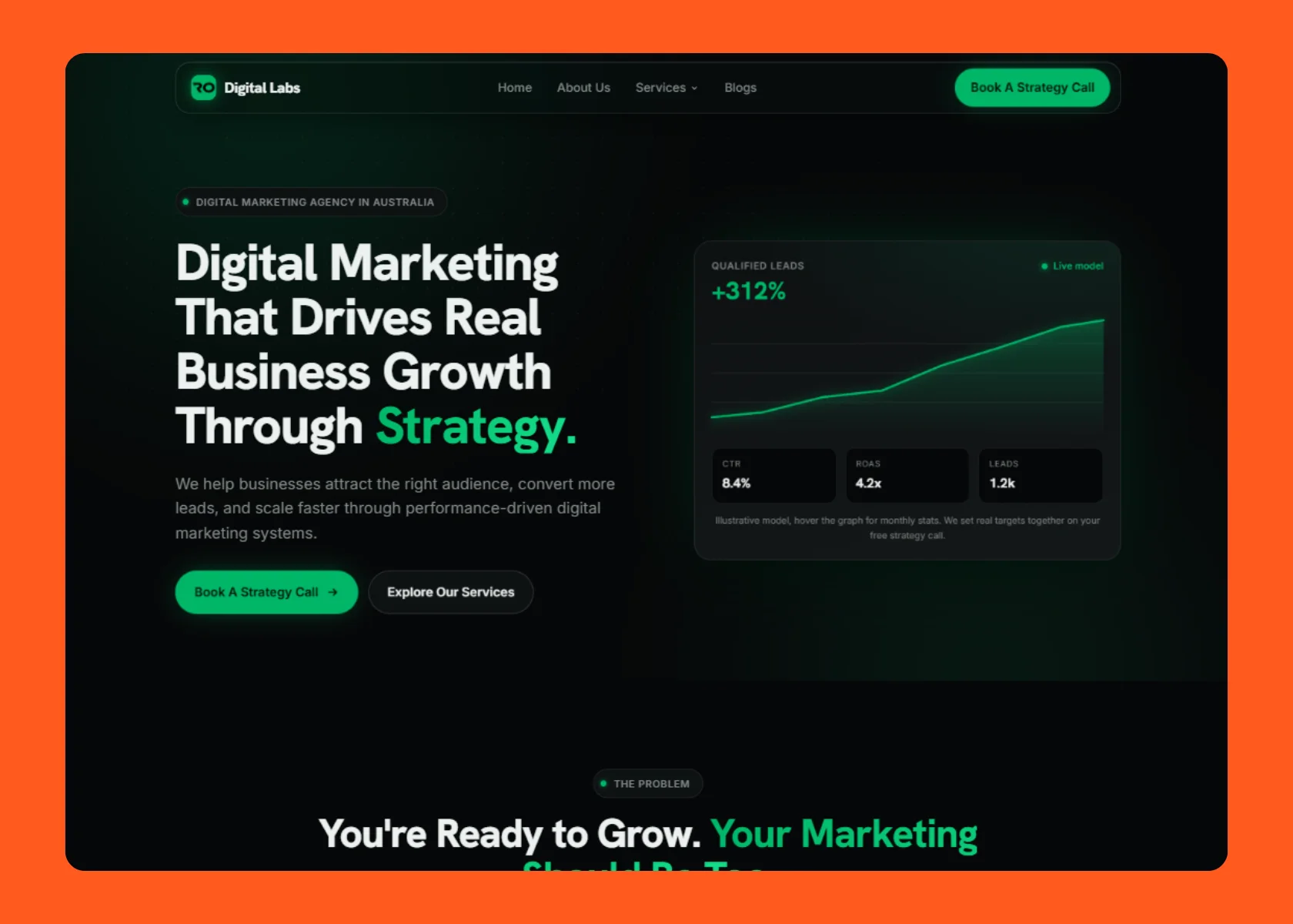RO Digital Labs website