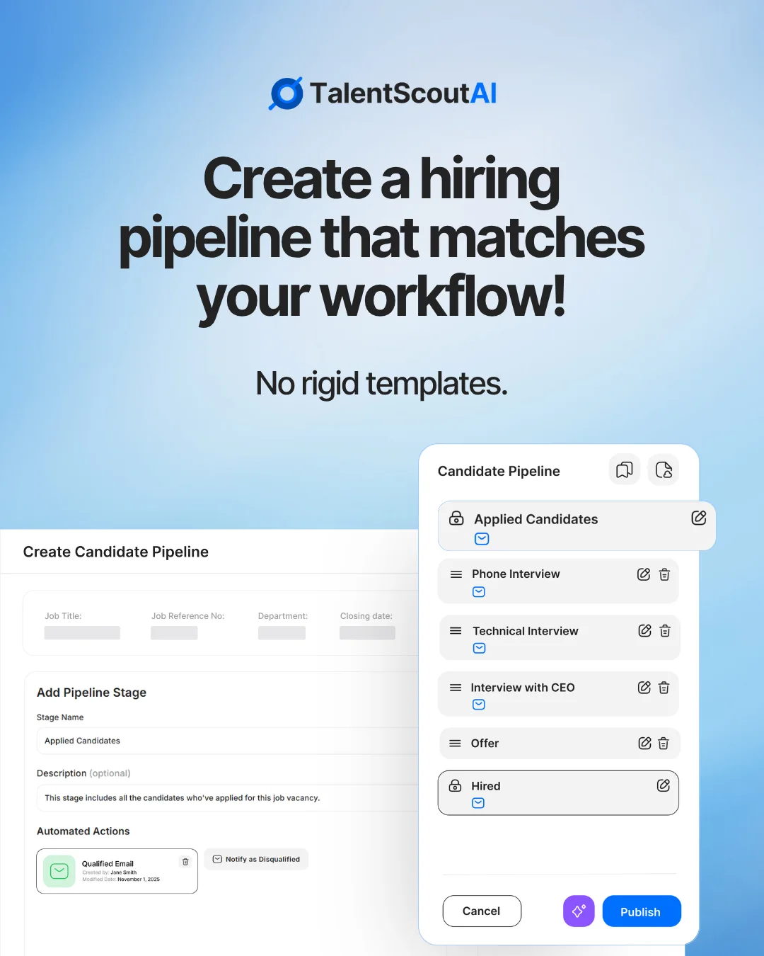 Hiring pipeline feature post