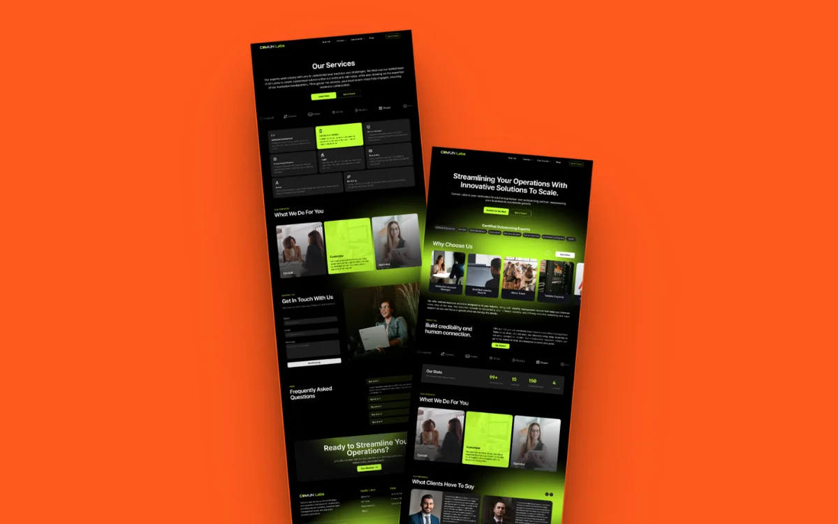 Comun Labs website