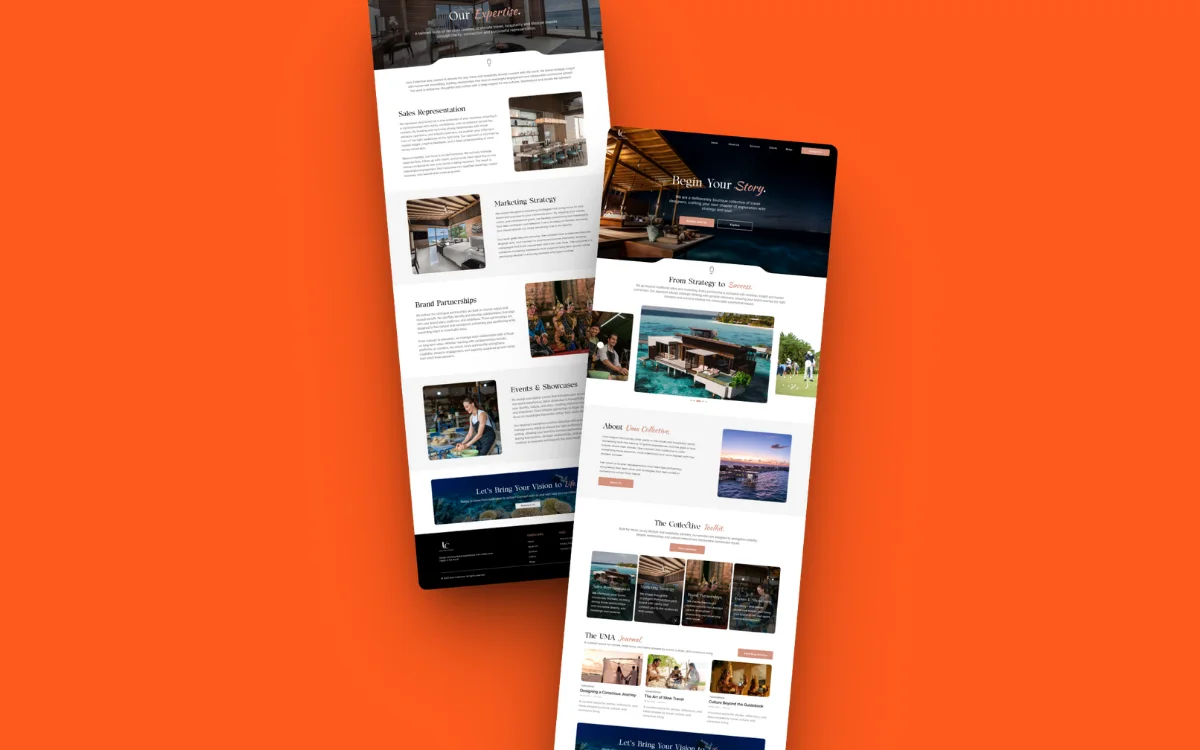 Uma Collective website
